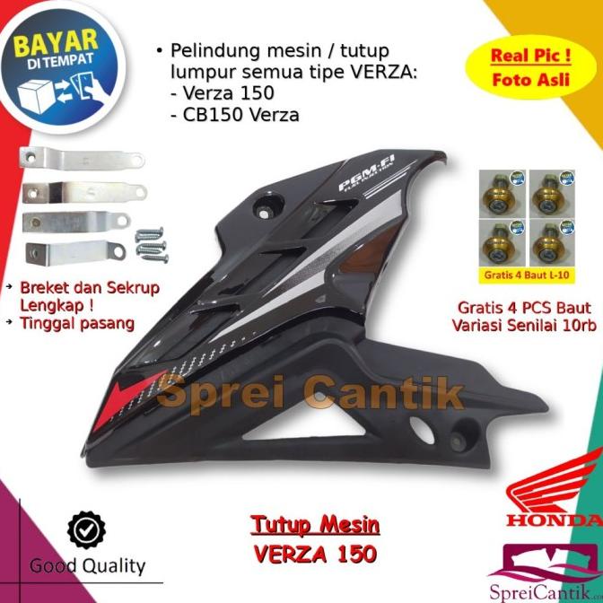 Tutup Mesin Honda Verza 150 / Cb150 Verza - Cover Engine Lumpur