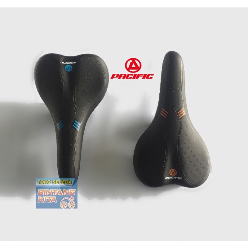 Sadel pacific Empuk Bukan gel Sepeda Mtb Fixie Lipat Pacific 120