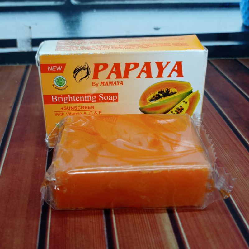 SABUN BATANG PAPAYA BY MAMAYA 2 UKURAN