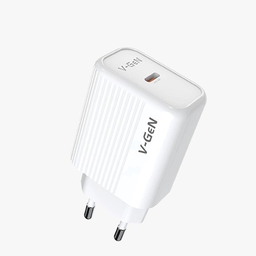 Adaptor Charger V-GeN 1 Port Batok Casan VTC1-23/ VTC1-24/ VTC1-25/ VTC1-26 1.2A/2.1/Fast Charge Port USB/ Type-C