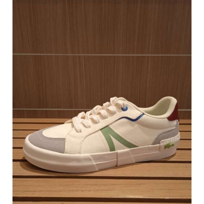 SALE SEPATU RUNNING LACOSTE WHITE V SIZE 36 - 45 NEW ORIGINAL