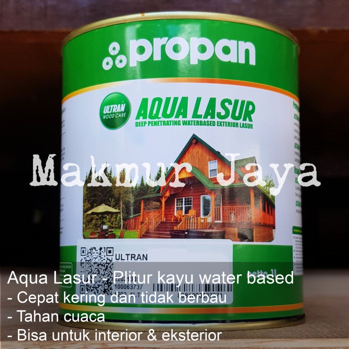 Ready stock] Ultran Aqua Lasur AEL-505 Plitur Kayu Water Based