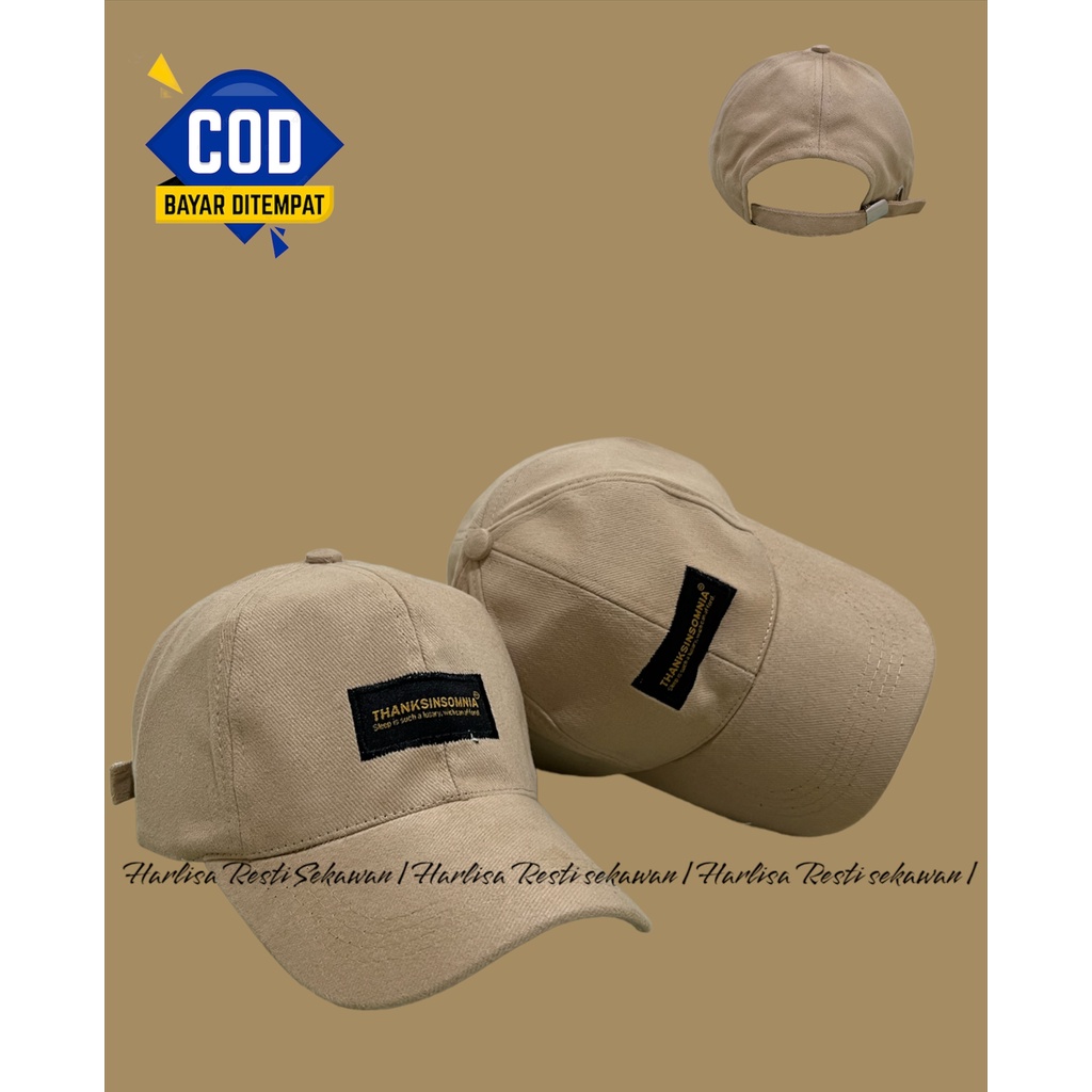 TOPI BASEBALL PREMIUM THANKSINSOMNIA TOPI DISTRO PRIA DEWASA KEREN TERBARU