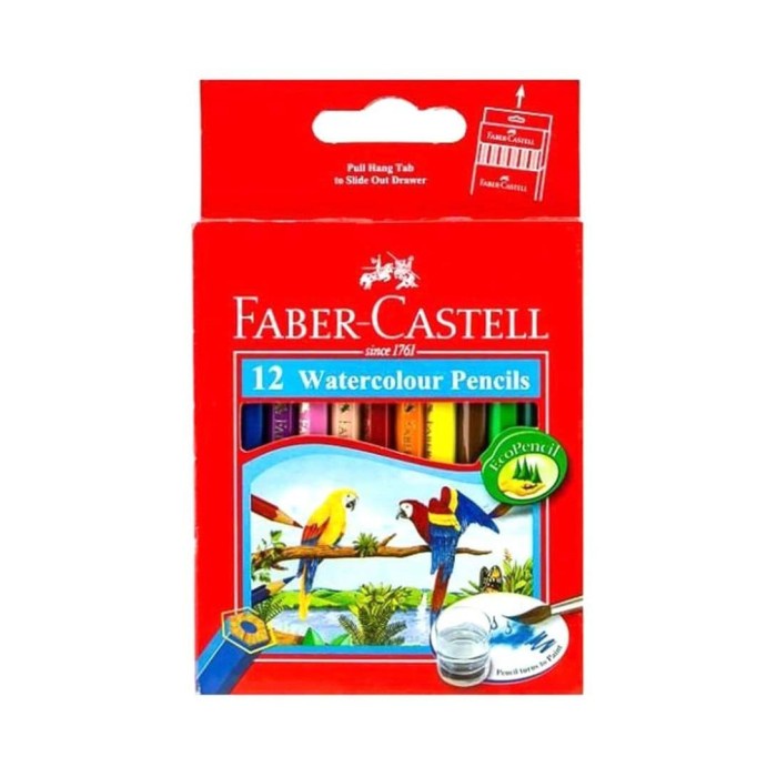 

Faber-Castell 12 Watercolour Pencils
