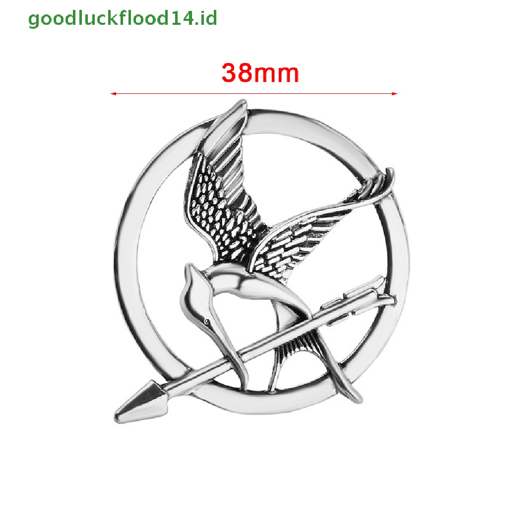 [GOOGFOUR] Retro Burung Bros Punk Pin Kerah Lencana Korsase Wanita Pria Perhiasan Aksesoris [TOP]