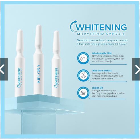 Implora Whitening Milky Serum Ampoule