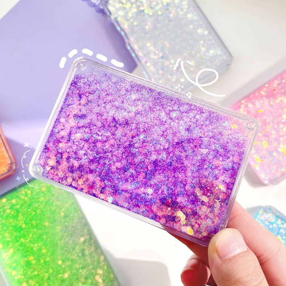 [Elegan] Goo Goo Card Plate Dekorasi Hadiah Kreatif Pasir Apung Minyak Photo Card Holder Pola Mainan Anak Idola Card Frame Handmade Siswa Bingkai Foto Photocard Bata