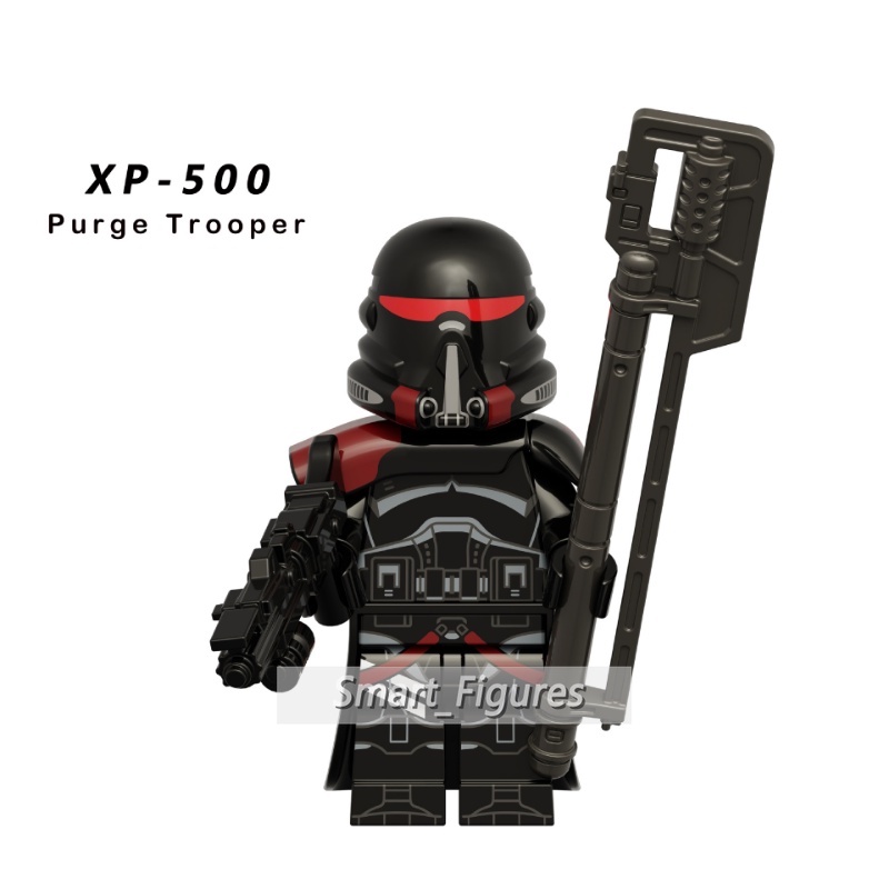 Star Wars Mini Angka KT1066 Second Sister Cal Kestis Purge Trooper Adik Kesembilan Flametrooper Minifigures Mainan Hadiah