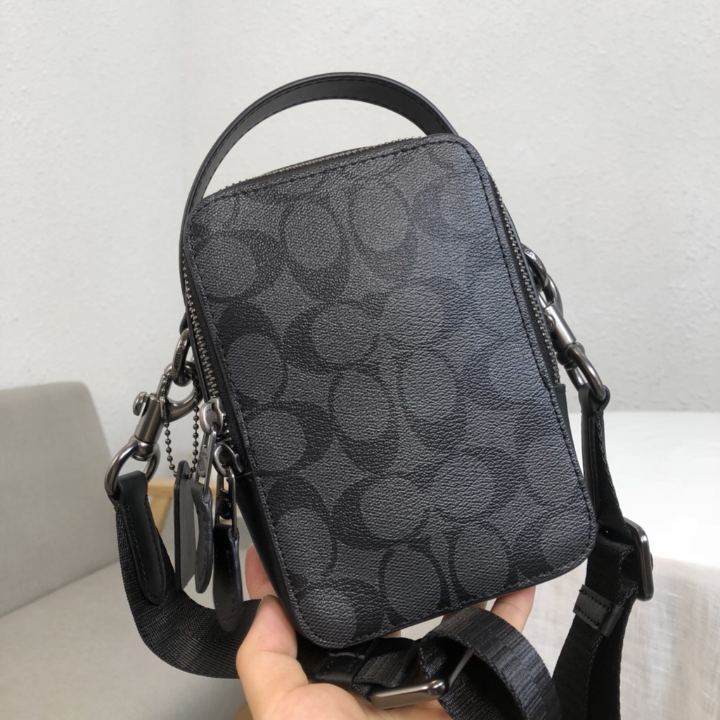 [Instant/Same Day] COACH 3147  2666  3146  009   coach Tabby Crossbody in Signature Canvas Women Men Sling Camera Messenger Bag  sjb
