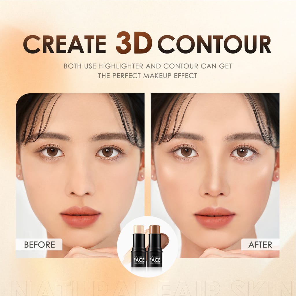 FOCALLURE Highlighter &amp; Contour Stick Super Pigmented