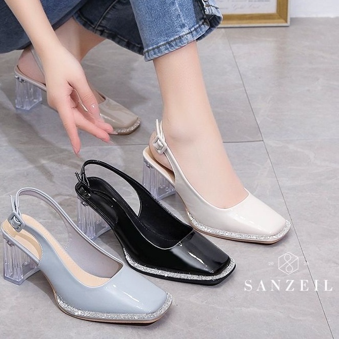 712 Sanzeil Miror- Heels Kaca 7cm Premium