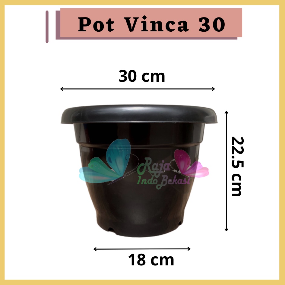 Pot Gentong VINCA 30 PUTIH Pot Plastik Bunga Jumbo Besar Tebal Murah Tanaman Bkn Pot Tawon 30 Pot Tulip 45 20 30 Galaxy 25 40-Pot Bunga Putih 30 Strawberry | Pot Tanaman Plastik Besar