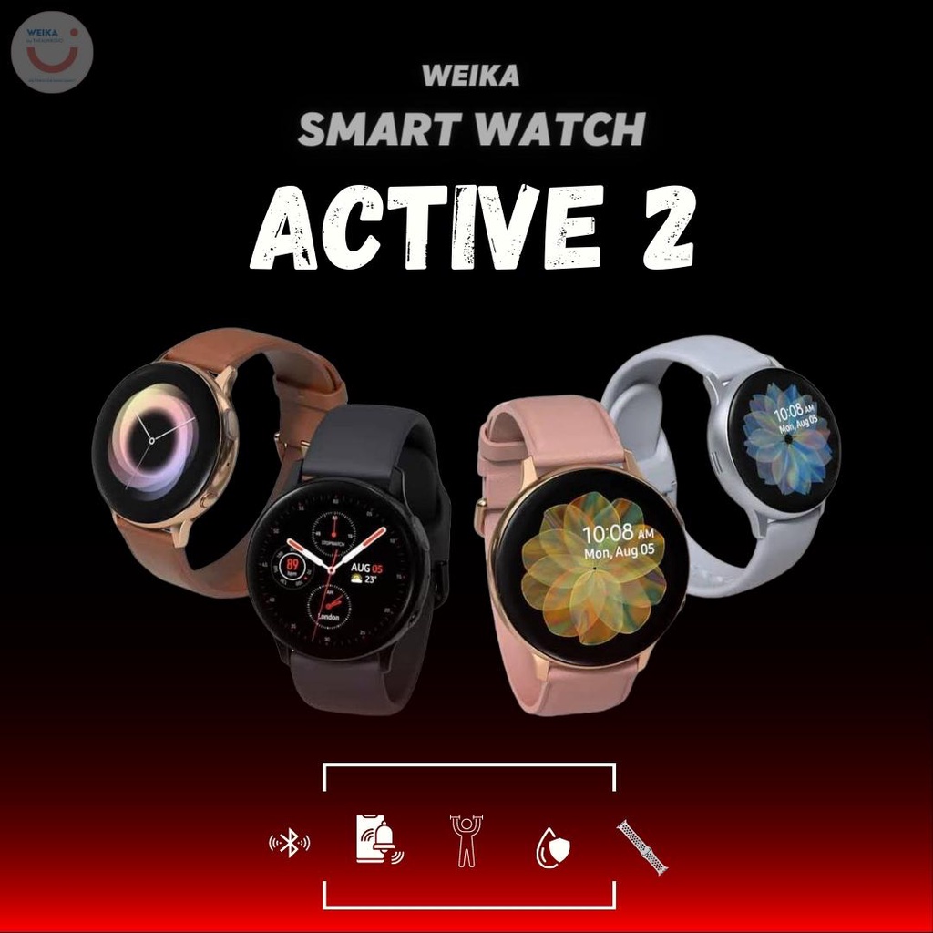 WEIKA Smartwatch ACTIVE 2 watch Bluetooth Full Touch Screen