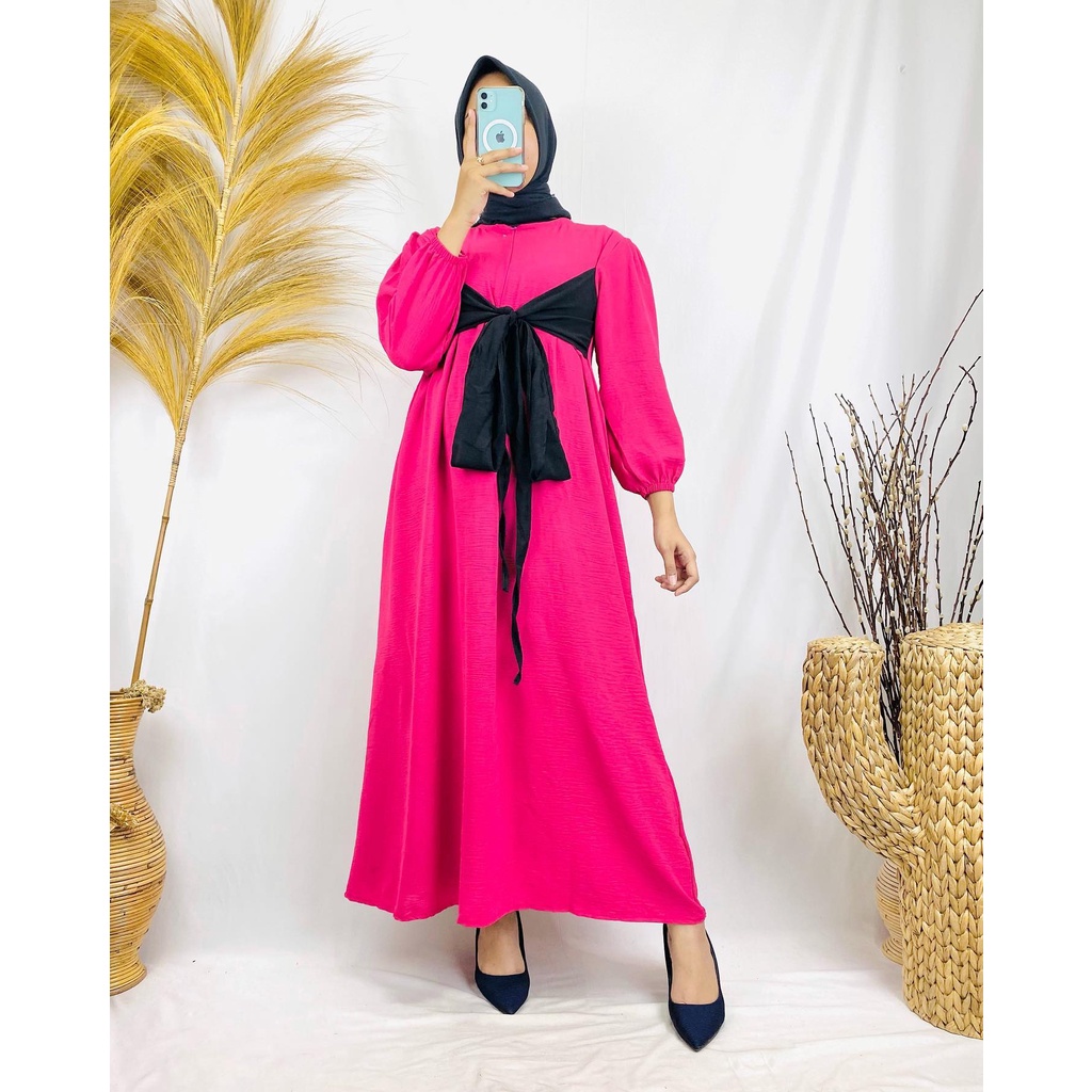 Benang Raja Gamis Lesti Cringkle
