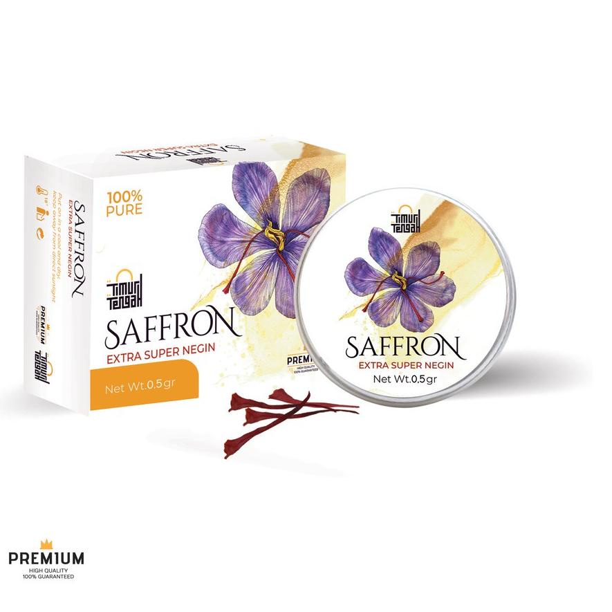 

➥ Saffron Safron Timur Tengah Extra Super Negin 1 gr Premium Original ✶