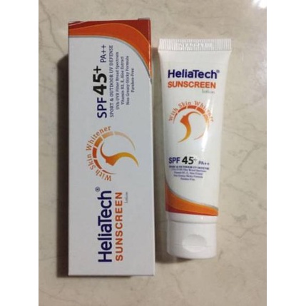 Jual Heliatech Sunscreen SPF 45 + Lotion - Dulu Parasol Spf 45- Sport ...