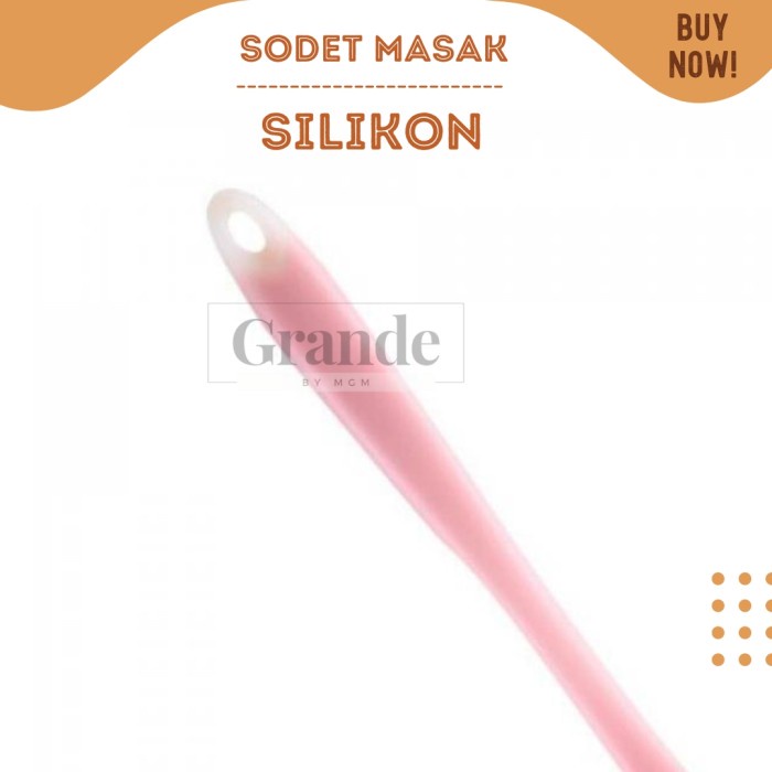 SODET silikon 33cm Silicone Sutil warna 13inch Tahan Panas utk teflon