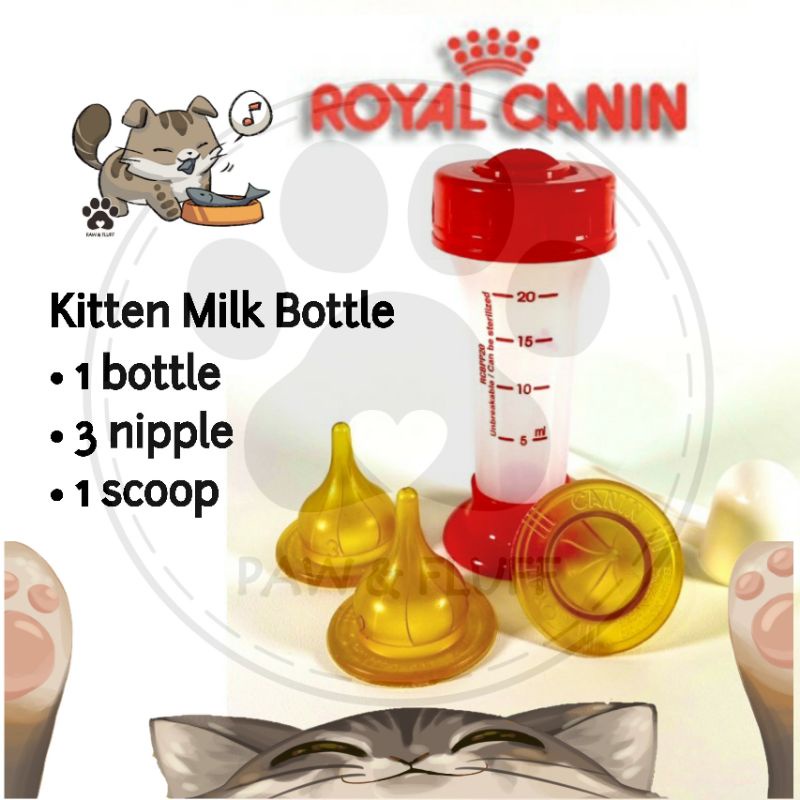 Royal Canin Kitten Milk Bottle | Botol Susu Dot Kucing