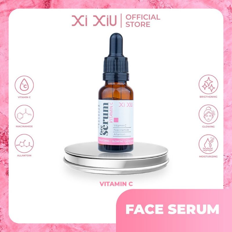 XI XIU Face Serum - | Whitening Gold / Anti Acne / Vitamin C / 24K Gold / Red Jelly | ORIGINAL BPOM