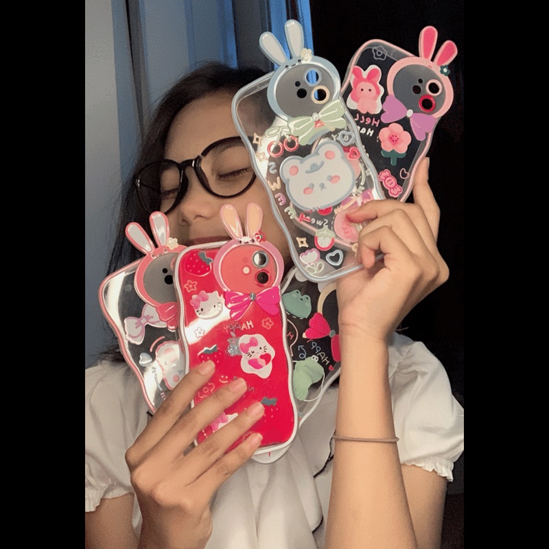 CASE RABBIT 3D MOTIF IMUT CASING HP FOR IPHONE 11 PRO MAX 11 PRO 11