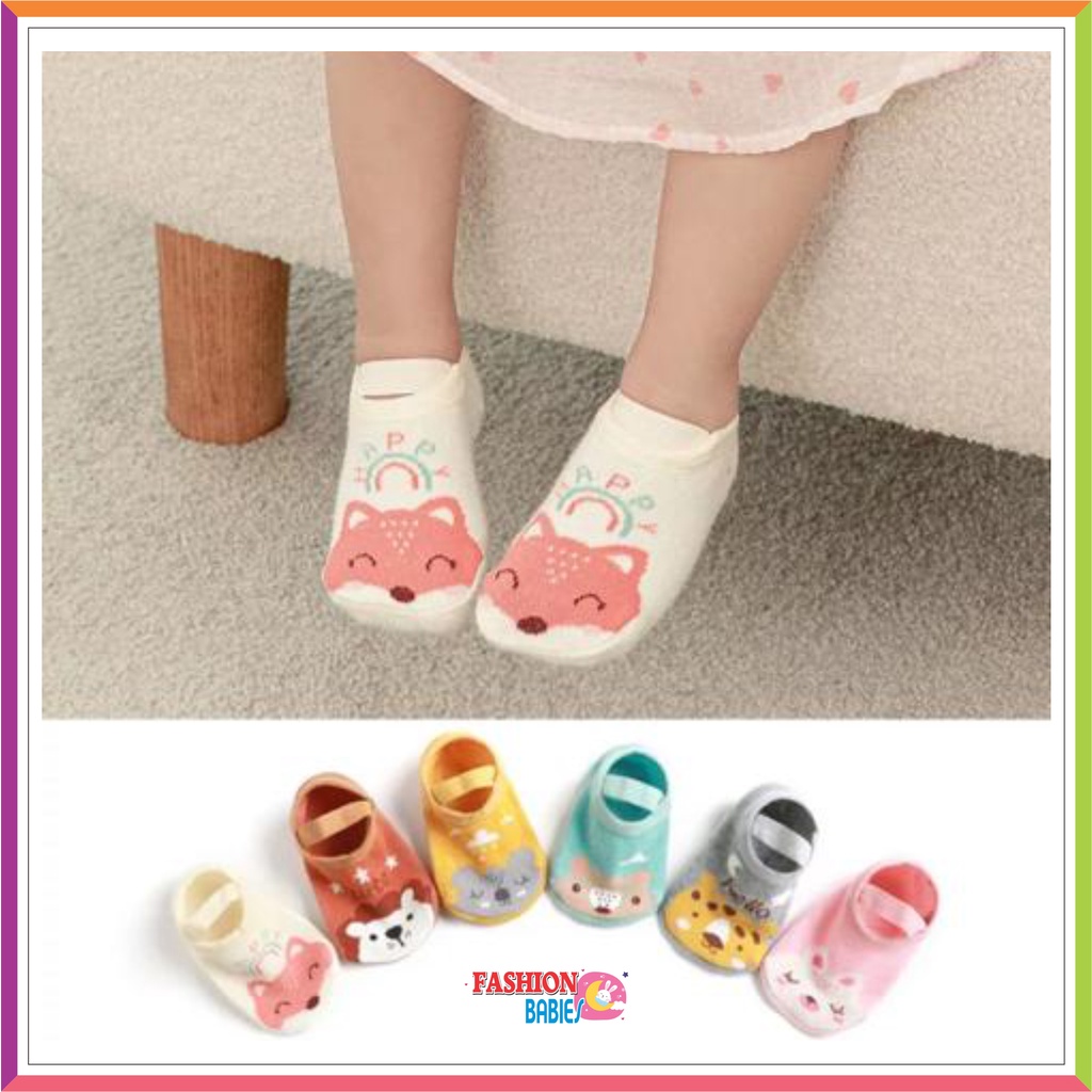 ❤ Fashionbabies ❤ KAOSKAKI STRAP IMPORT BABY ANTISELIP / KAOS KAKI