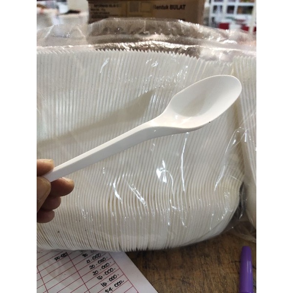 Sendok Makan Suapi putih