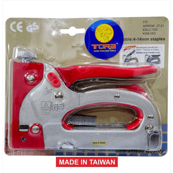 

TORA Staple Gun Tangan 4 - 14 mm Staples Stapler TAIWAN
