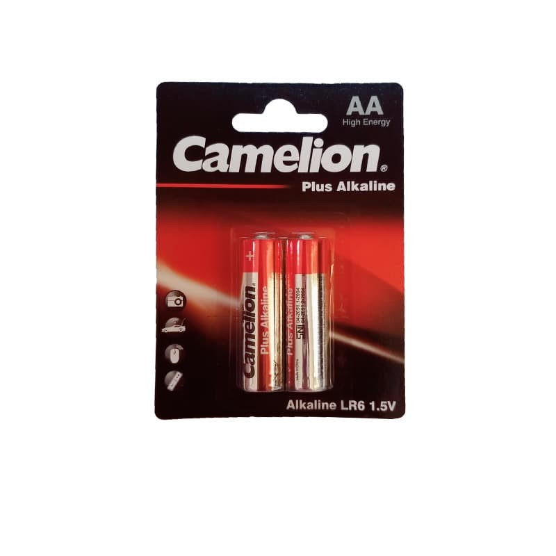 Baterai Camelion Alkaline AA isi 2 Pcs LR6 1,5V