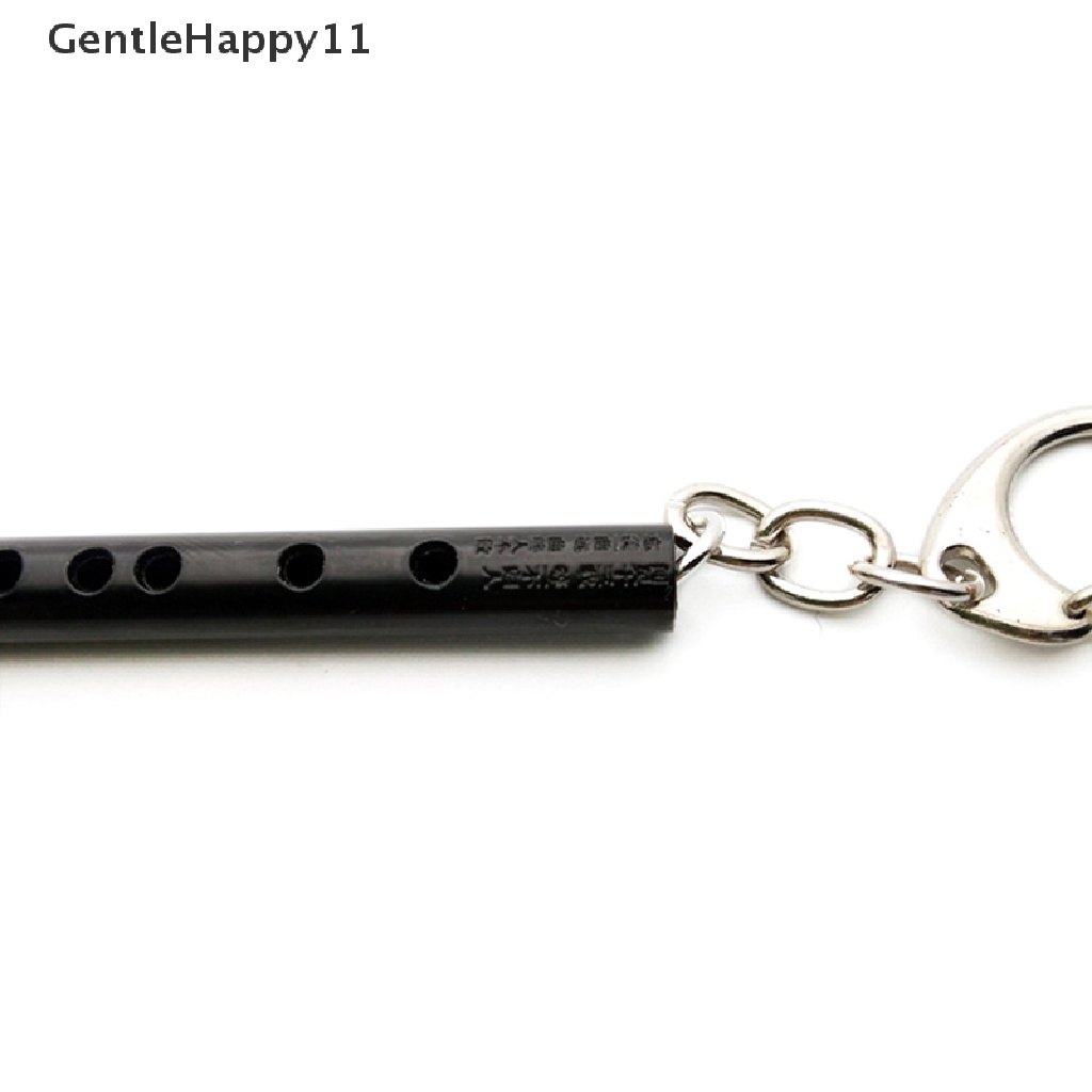 Gentlehappy Mini Alat Musik Saku Gantungan Kunci Suling Keyring Pendant Prop Aksesoris id