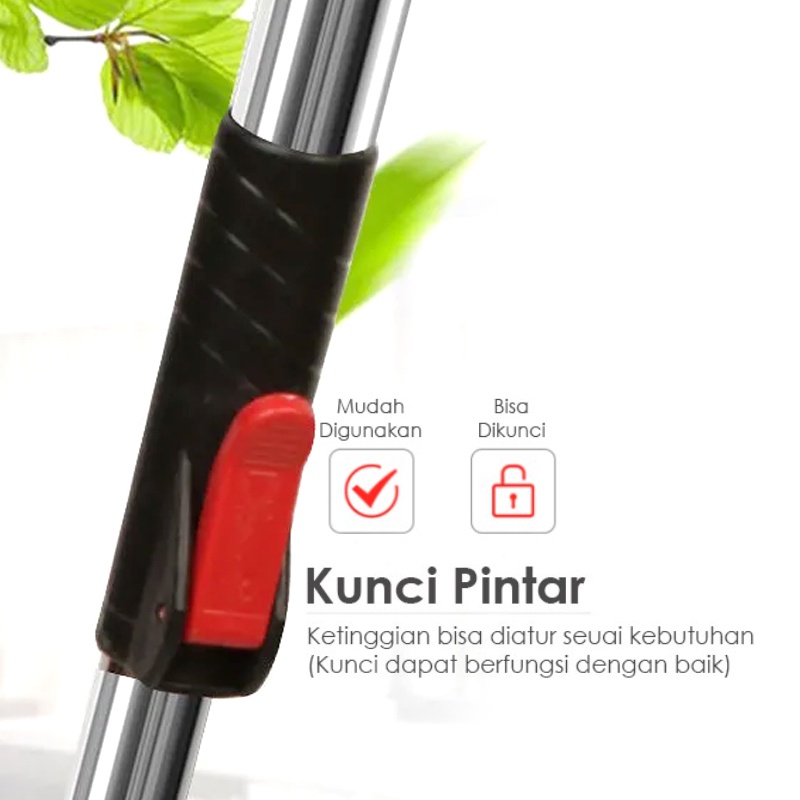 Alat Pel Lantai / Alat Pel / Spin Mop Praktis / Super Mop Mop Mutar Spin Mop Alat Pel Putar Praktis Pel Lantai
