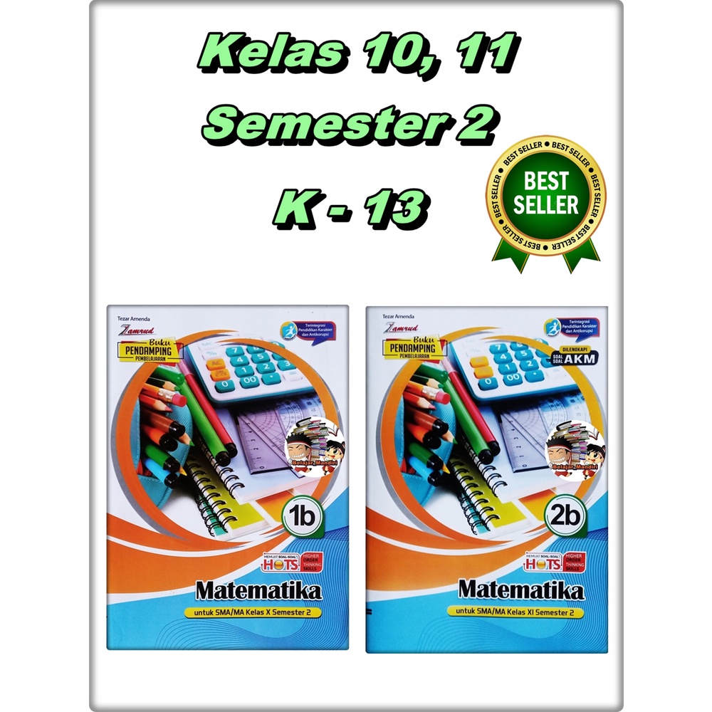 LKS Matematika Peminatan SMA | MA Kelas 10, 11 Semester 2 K-13 Zamrud
