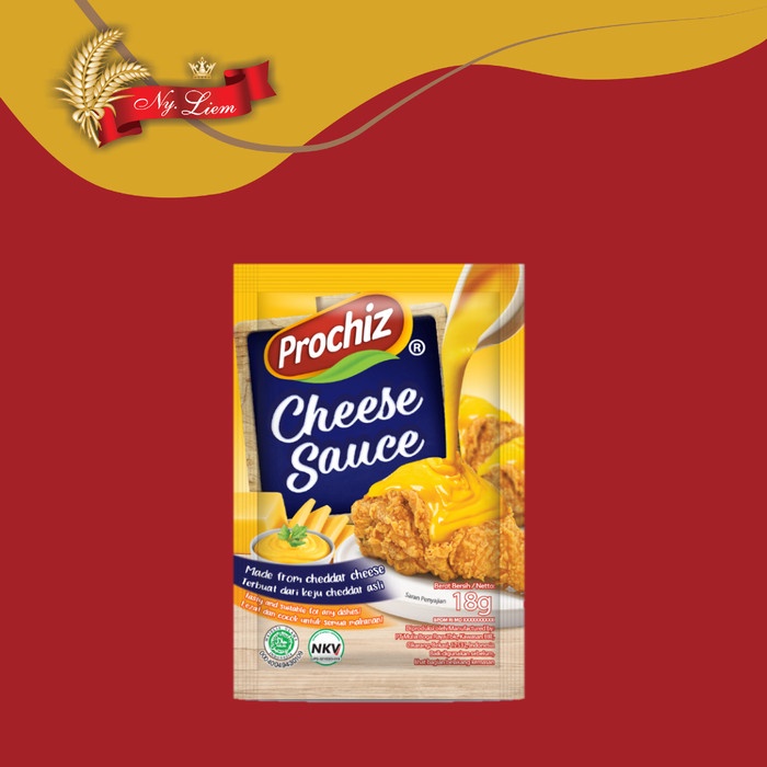 PROCHIZ Cheese Sauce / Saus Keju 10 x 18gr