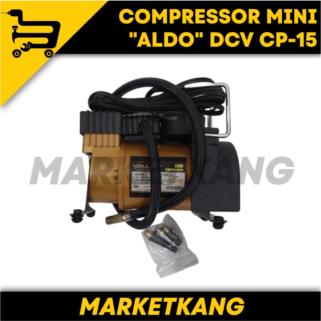 COMPRESSOR MINI "ALDO" DCV CP-15 ATAU DCV CP-25