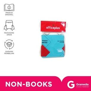

Office-P Sticky Note 3X3" 100Sht Neon Blue gram33 Segera Dapatkan