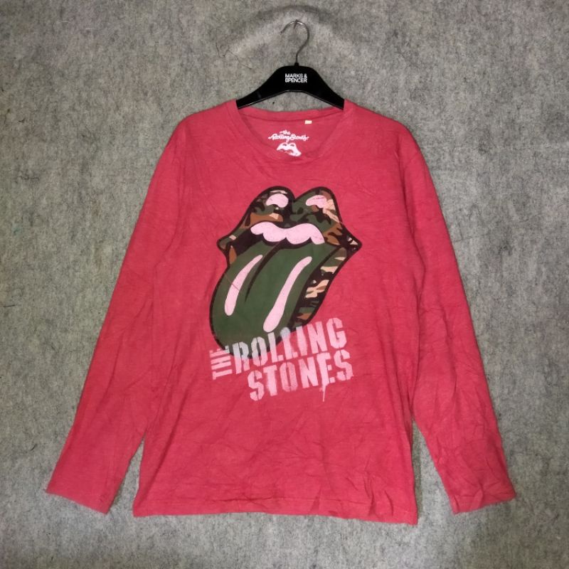 Lemari2nd - kaos panjang - band rolling stones