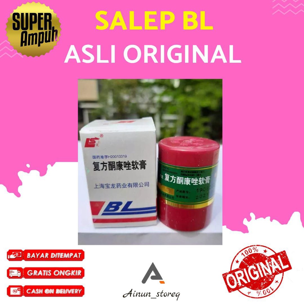 Salep Bl Original Mengobati Penyakit Kulit Jerawat Gatal Elergi