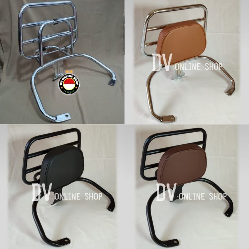 Backrack motor listrik EXOTIC SPRINTER PRIME / back rack molis