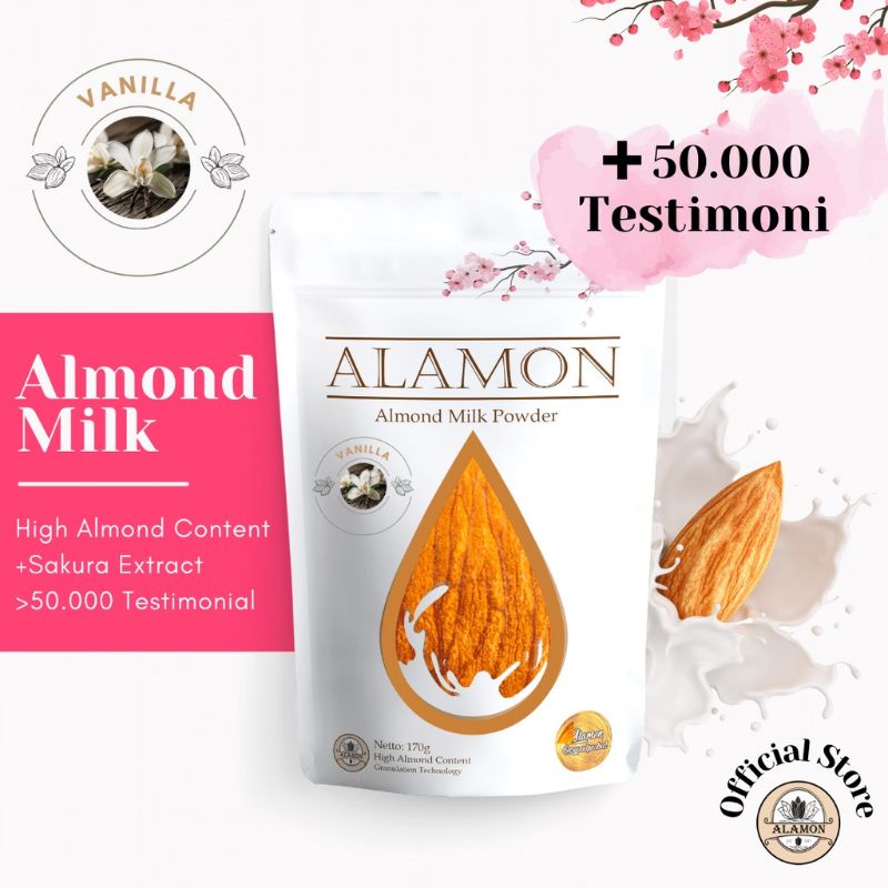 Jual Susu Almond Alamon (Bubuk) | Shopee Indonesia