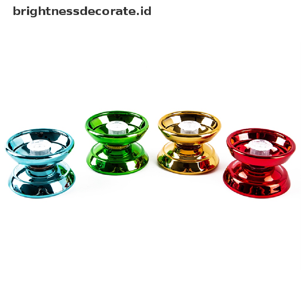[Birth] Aluminium Alloy Magic Yoyo Responsive High-speed Yoyo Dengan Mainan String Berputar [ID]
