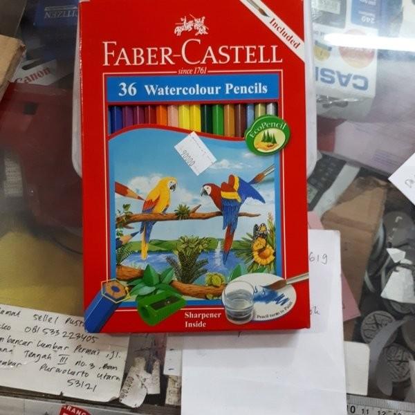 

ATK PINSIL WARNA FABER CASTELL 36 WARNA WATER COLOUR