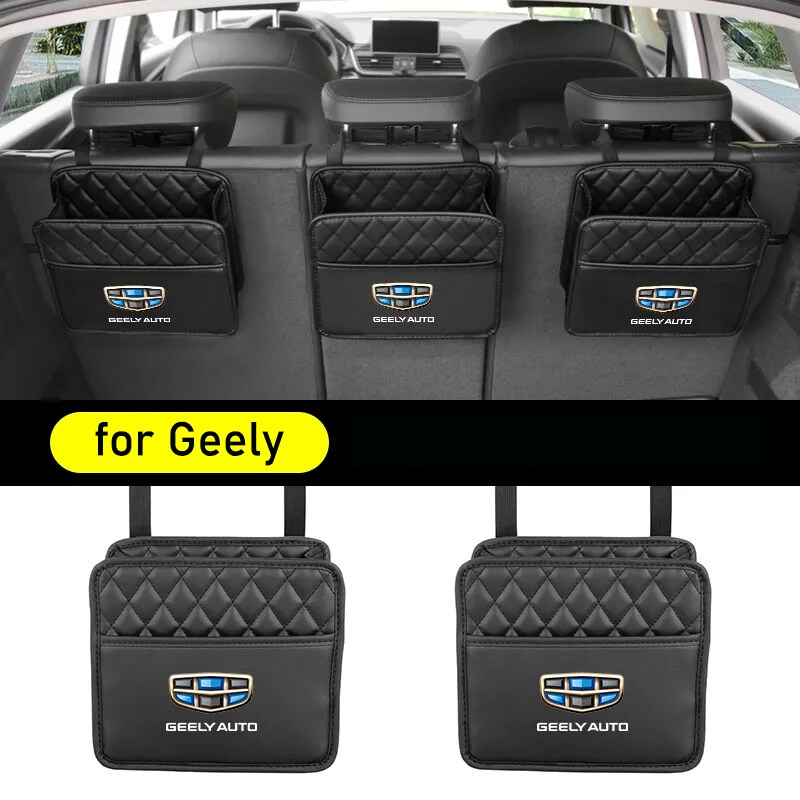 1pcs Tas Gantung Organizer Mobil Multifungsi Kursi Belakang Tengah Penyimpanan Untuk Geely Coolray Azkarra Okavango