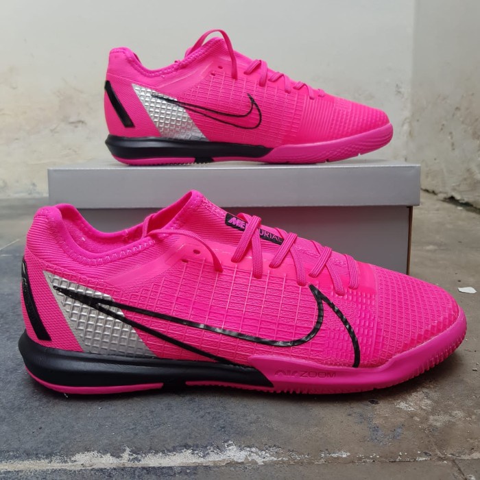 SEPATU FUTSAL NIKE MERCURIAL VAPOR14 PRO PINK BLACK IC