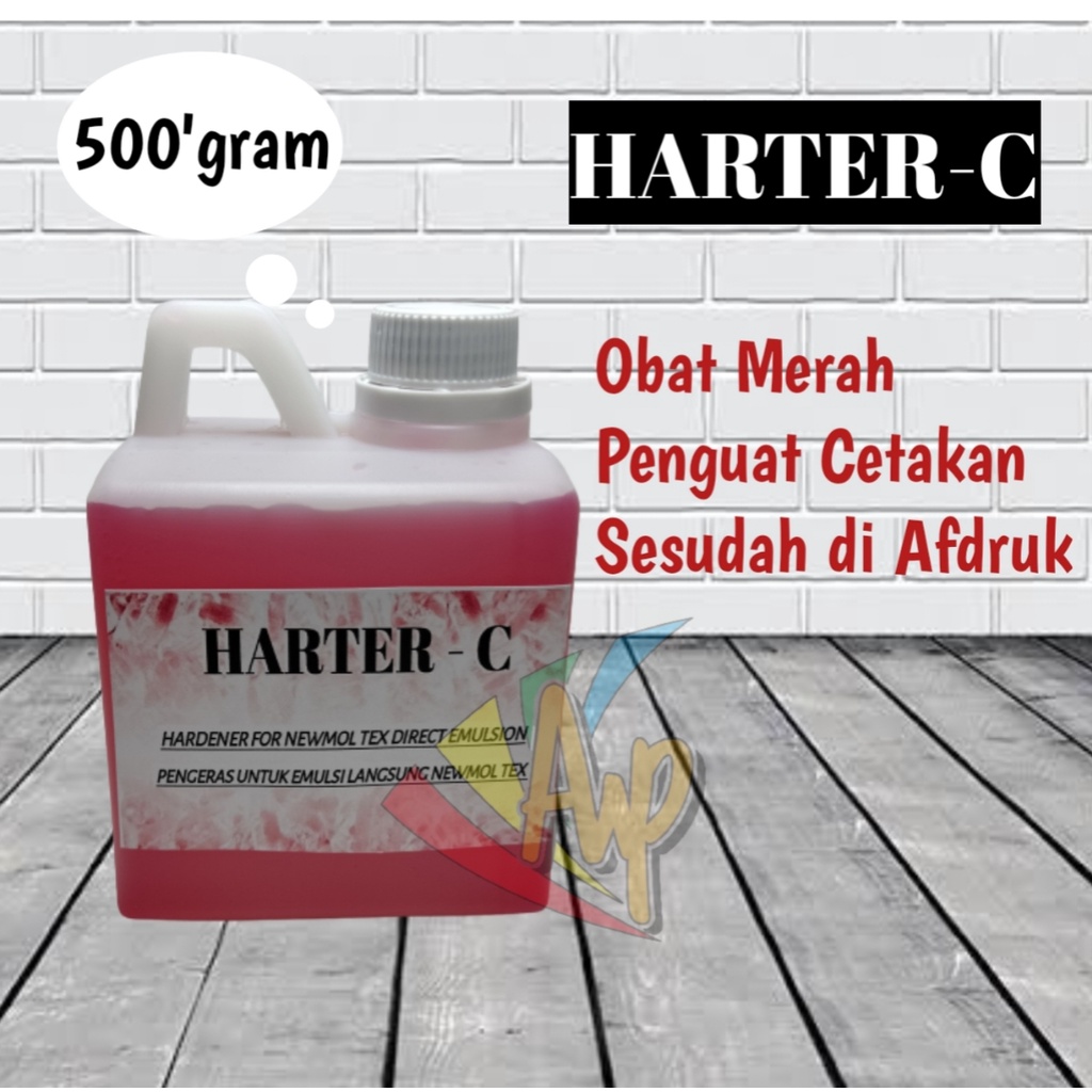 

HARTER-C Penguat Afdrukan Cetakan Screen Sablon 500 Gram