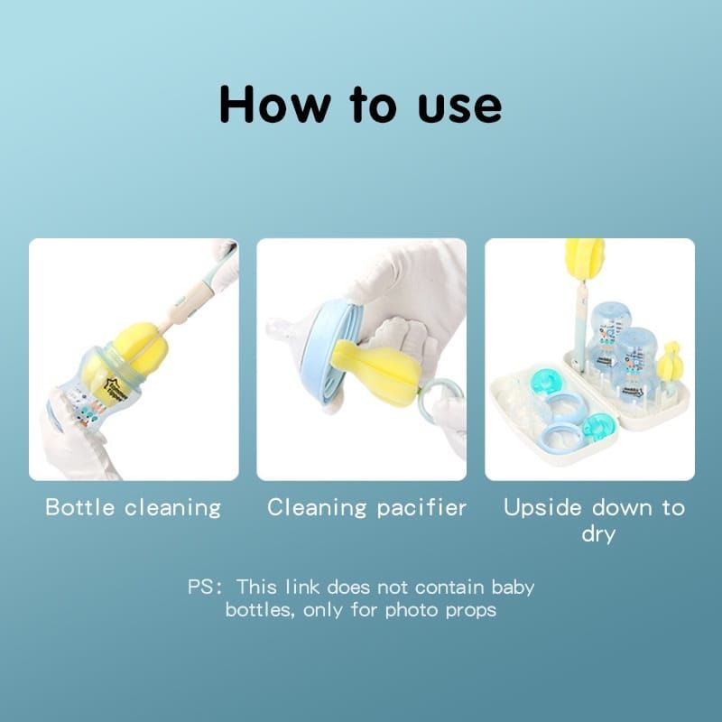 Rak pengering botol susu bayi portable travel serbaguna