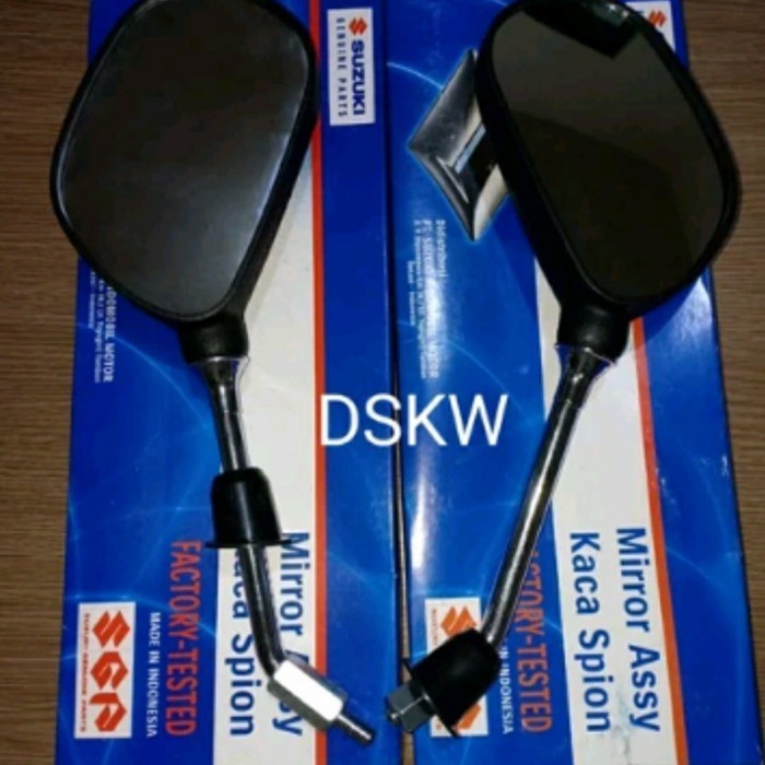 Spion Set Kiri-Kanan Shogun New 110 Tornado Original Sgp Gagang Chrom