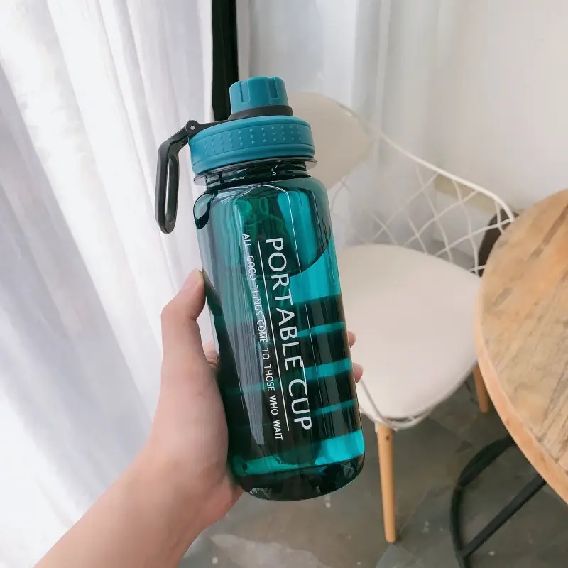 Botol Minum Ekslusif Traveling PORTABLE CUP Warna 1 LITER BPA FREE A217-1