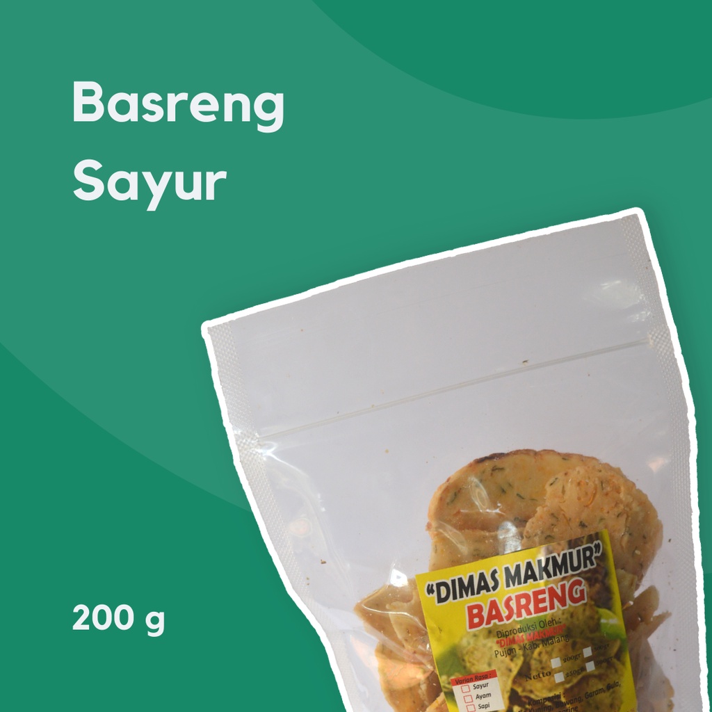 

Basreng Sayur - Khas Madiredo - Oleh-oleh Khas Malang/Batu