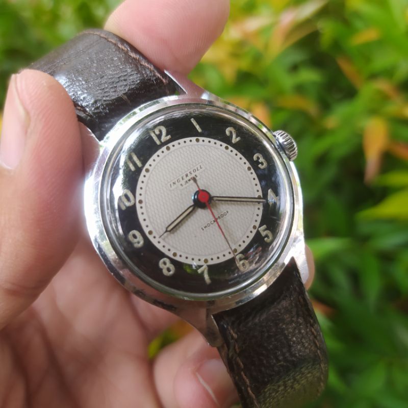 jam tangan vintage jadul kuno tua manual ingersoll