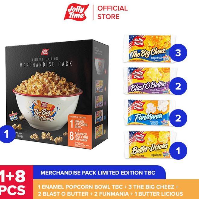 

Ready ✣ Jolly Time Merchandise Limited Editions Package - The Big Cheez Bowl ❤