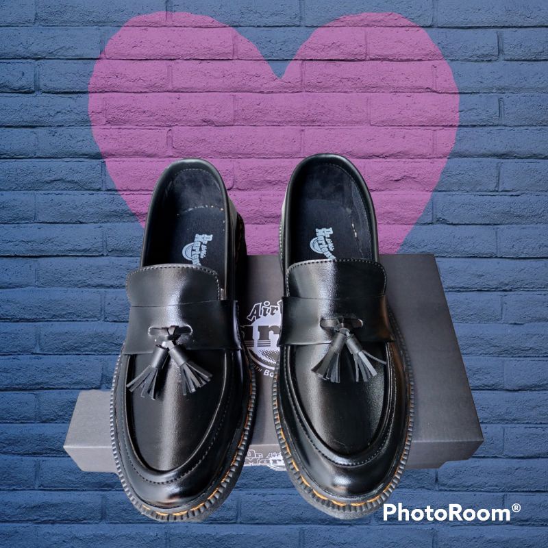 LOFER DR MARTENS SEPATU PENNY LOAFER  SLIP ON PRIA HADE UK 36-45